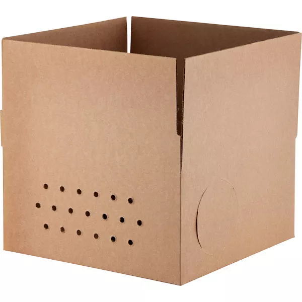 11-11/16" x 11-11/16 x 5-5/8" Corrugated Bird Box, Single Wall, 200#/ECT-32