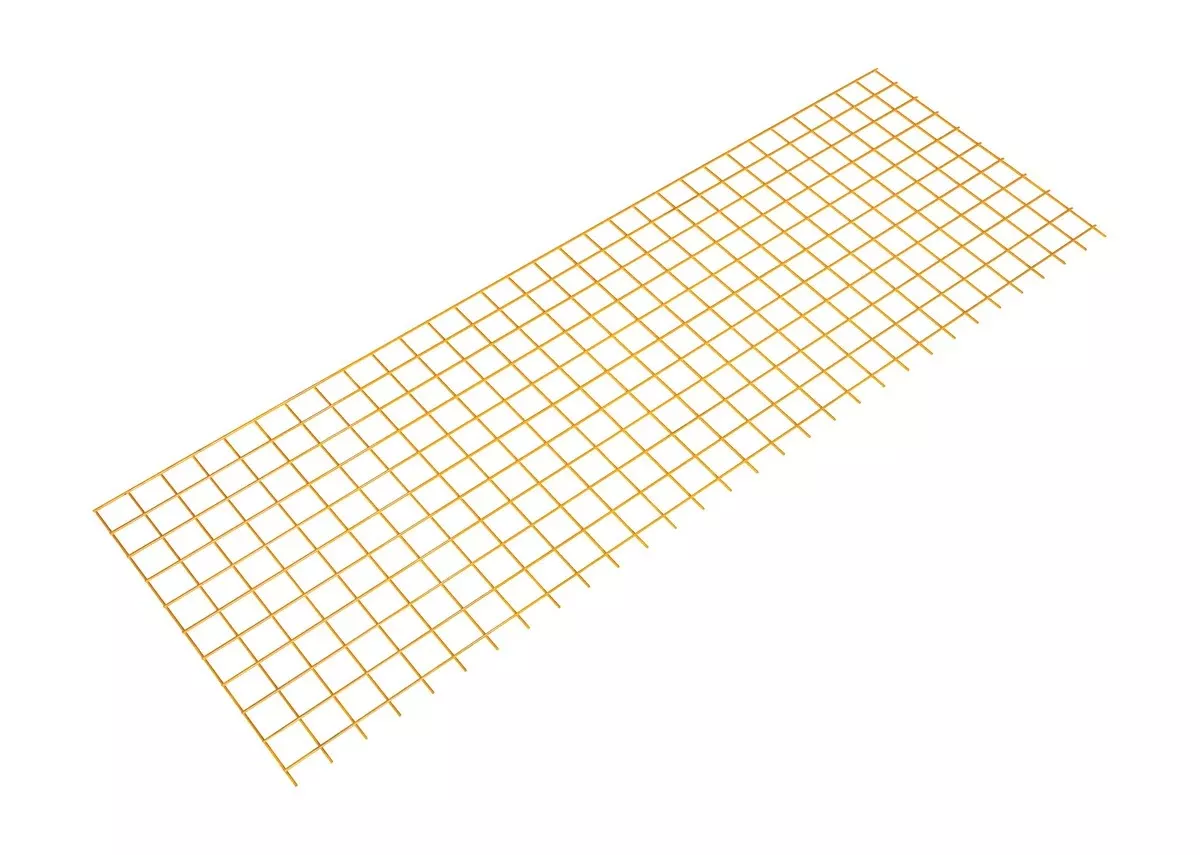 60"L Wire Mesh Steel Square Safety Handrail