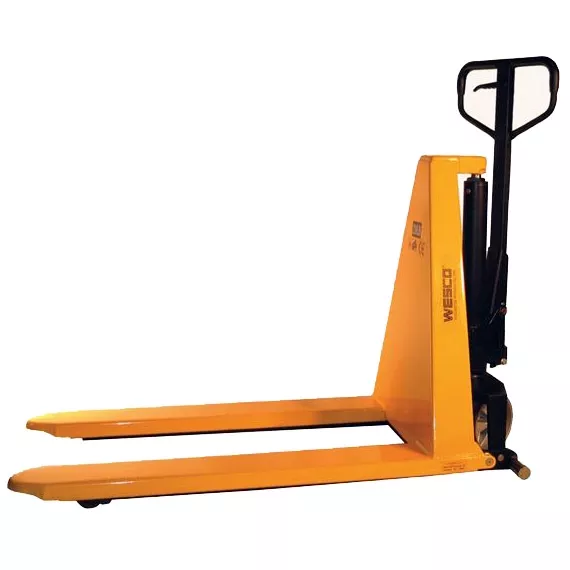Manual High Lift Pallet Jack, 21" x 44.5" (2,200 lbs.)