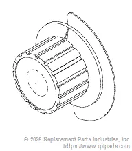 RPI PCK246 Knob (Thermostat)