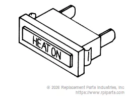 RPI PCL030 Lamp (Heat On)