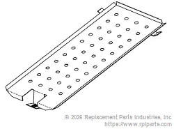 RPI PCR188 Tray Rest & Support Assembly