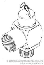 RPI PCV109 Pressure Relief Valve