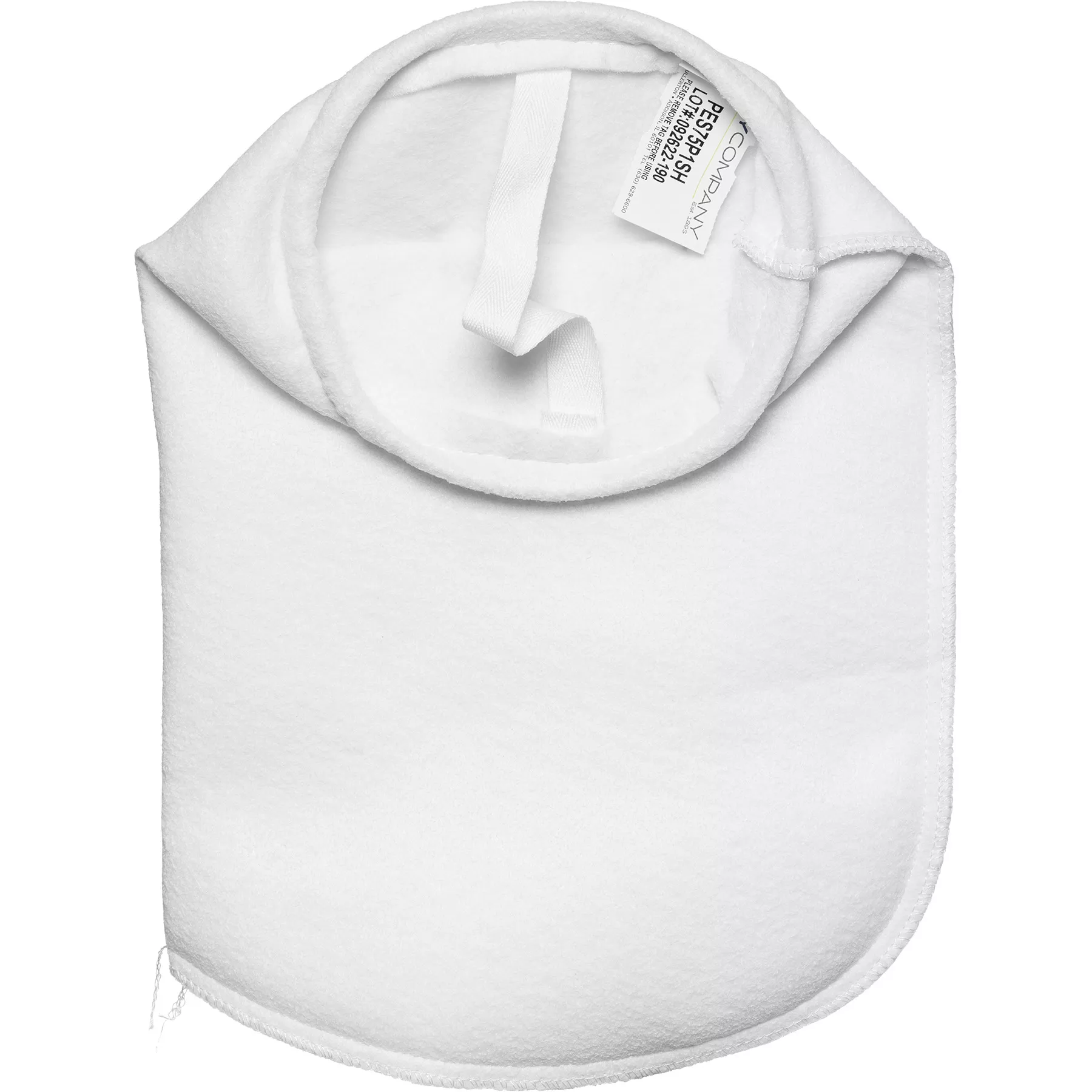 Size #1, 75 Micron - Polyester Felt Liquid Filter Bag, Galvanized Steel Ring, Handle (PES75P1SH)