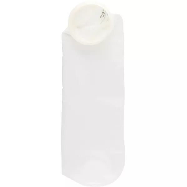 Size #2, 3 Micron - Polyester Felt Liquid Filter Bag, Plastic "P" Flange Ring (PES3P2P)
