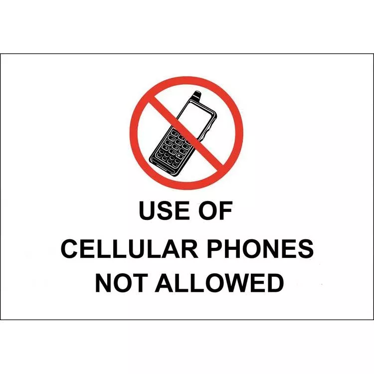 ZING Eco Security Sign, 10X14- Model 2751