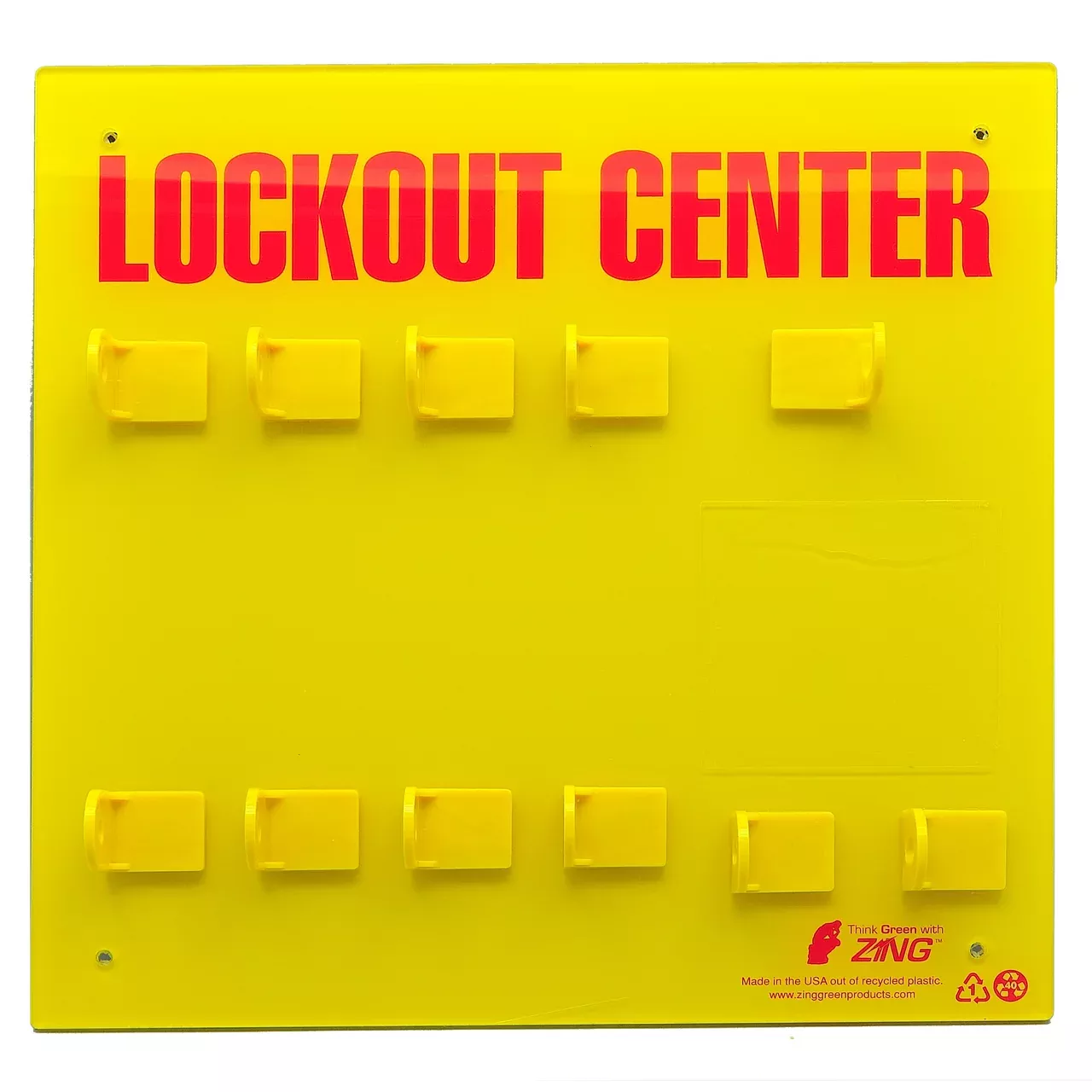 ZING Lockout Station 8 Padlock Unstocked- Model 7114E
