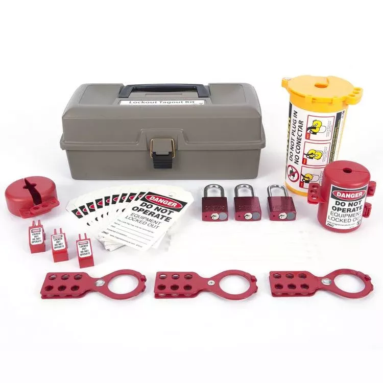 ZING Lockout Tagout Box, 32 Component- Model 2734