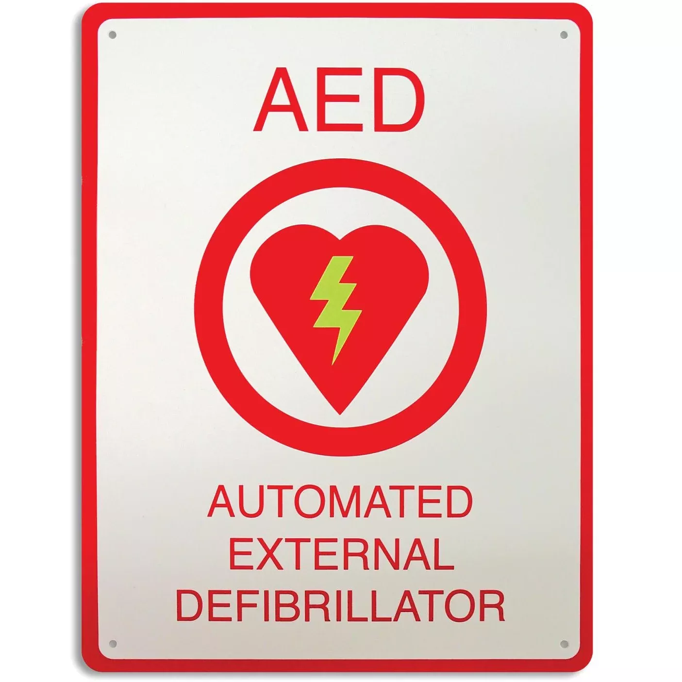 Zoll AED Wall Sign